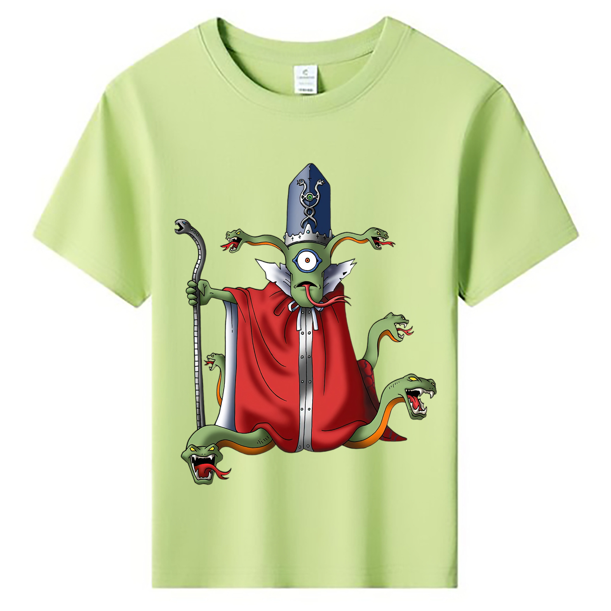 （画像用） ドラゴンクエスト Doragon Kuesuto Dragon Quest 綿100％キッズTシャツ（フロントプリント）